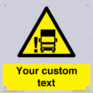 Custom warning blindspot